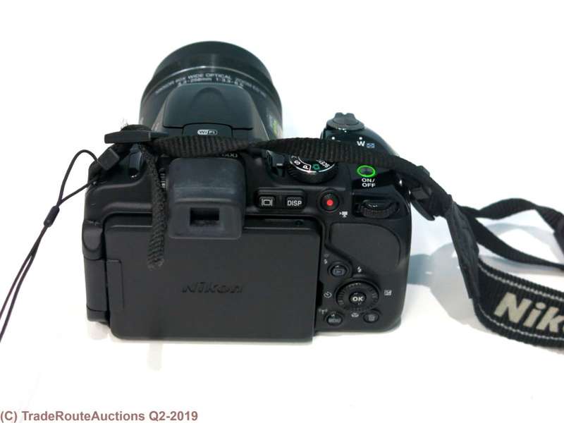 Nikon COOLPIX P600 16.1 MP Wi-Fi CMOS Digital Camera with 60x Zoom NIKKOR Lens