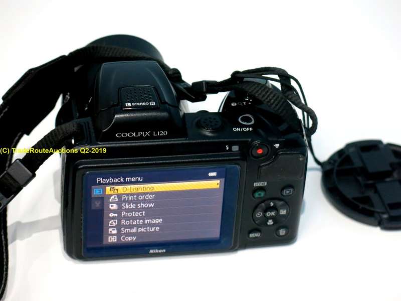 Nikon COOLPIX L120 14.1 MP Digital Camera with 21x NIKKOR Wide-Angle Optical Zoom Lens