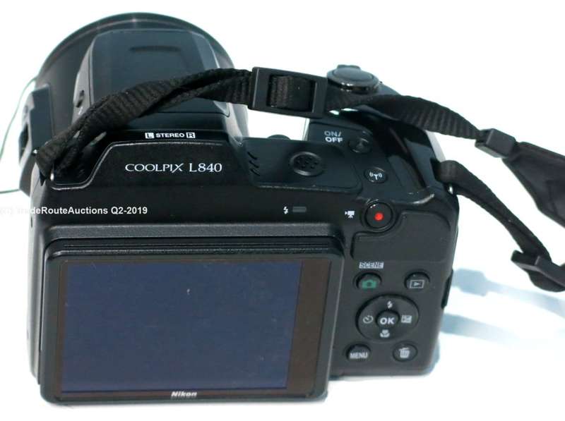Nikon CoolPix L840 | 16 MP CMOS Digital Camera | 38x Zoom Lens Full HD | WiFi  | (Black)