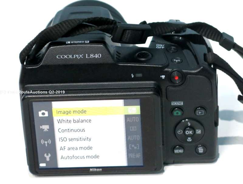 Nikon CoolPix L840 | 16 MP CMOS Digital Camera | 38x Zoom Lens Full HD | WiFi  | (Black)