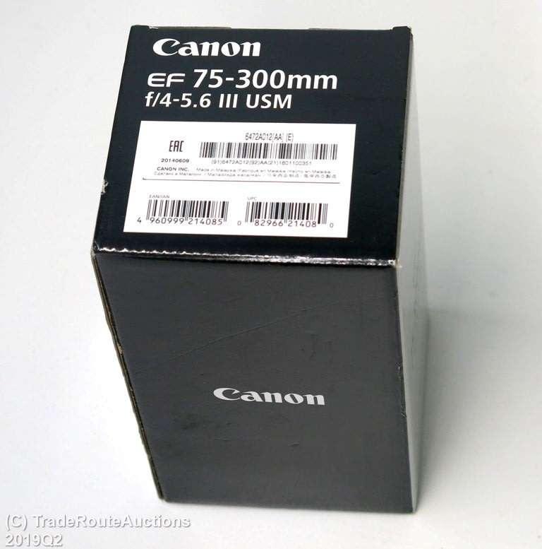 CANON EF 75-300MM III USM Zoom Lens Canon Cameras