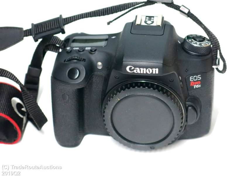 CANON REBEL T6S (Canon 760D Equivalent) DSLR CAMERA BODY ONLY - 24.2 MEGAPIXELS - 5 FRAMES / SEC
