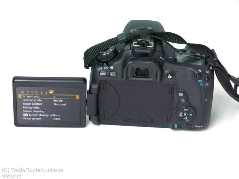 CANON REBEL T6S (Canon 760D Equivalent) DSLR CAMERA BODY ONLY - 24.2 MEGAPIXELS - 5 FRAMES / SEC