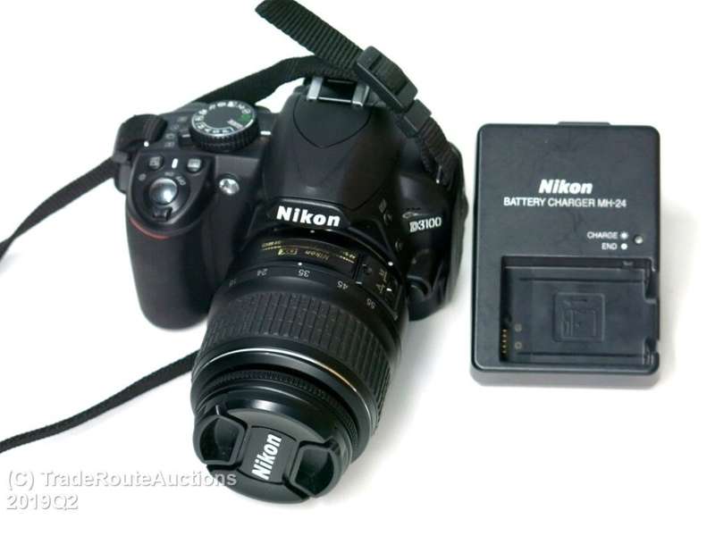 NIKON D3100 DSLR CAMERA 14.2 megapixels +  18-55mm MM PROFESSIONAL DSLR LENS KIT