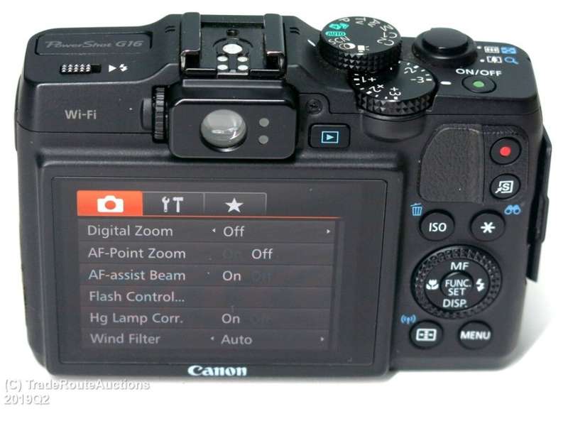 Canon PowerShot G16 - WiFi - DIGIC 6 Image Processor 5X Optical Zoom DIGITAL CAMERA