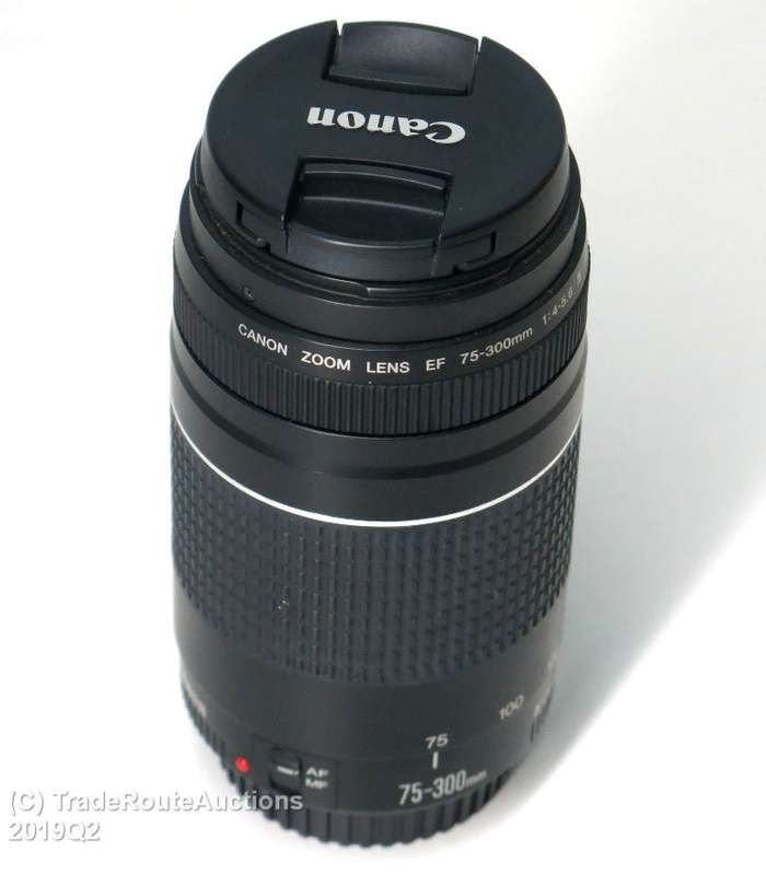 CANON EF 75-300MM 4-5.6 MARK III TELEPHOTO ZOOM LENS for 600D, 650D, 700D, 750D 1200D 1300D Etc