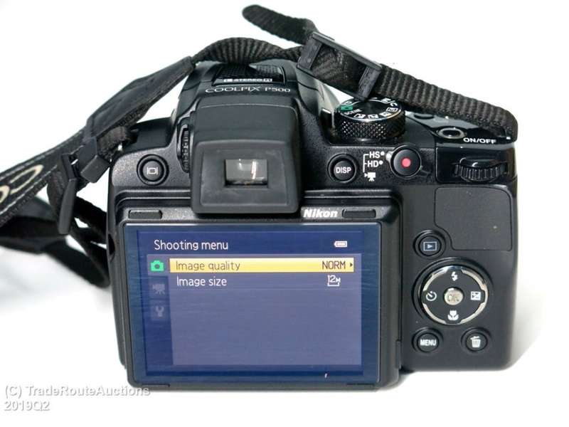 Nikon Coolpix P500 12.1MP Digital Camera with 36x Optical Zoom [ BLACK ]