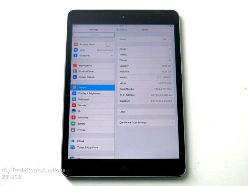 APPLE IPAD MINI 2 | 16GB | WiFi | SPACE GREY | ME276HC/A *** IPAD MINI 2** RETINA DISPLAY