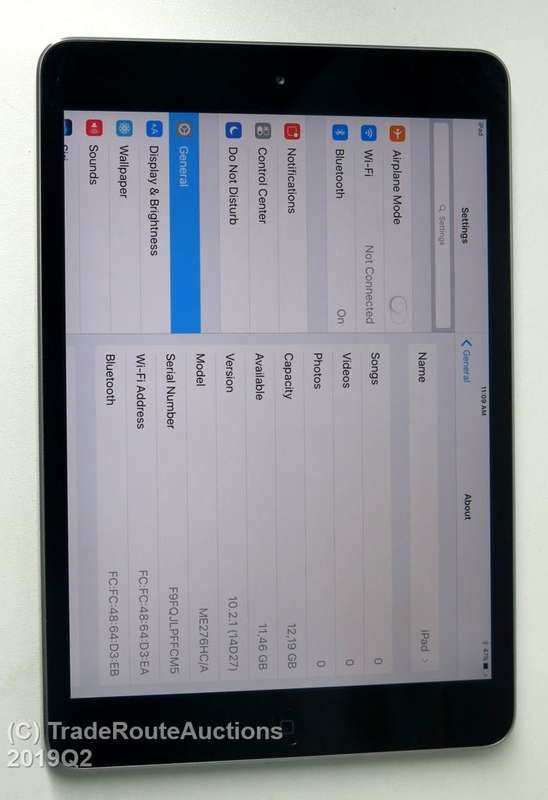 APPLE IPAD MINI 2 | 16GB | WiFi | SPACE GREY | ME276HC/A *** IPAD MINI 2** RETINA DISPLAY
