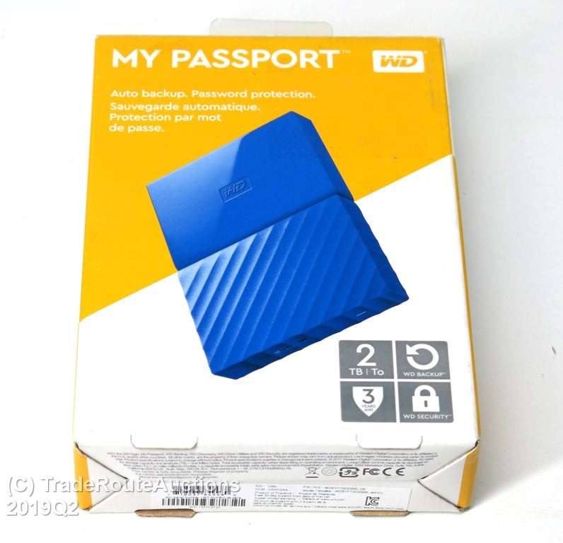 WD My passport 2TB External Hard Drive - BOXED