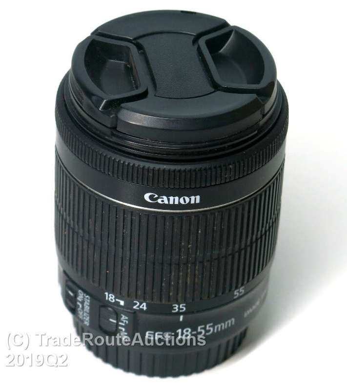 Canon EF-S 18-55mm f/3.5-5.6 IS (IMAGE STABILIZER) STM Camera Lens for Canon Digital SLR Cameras