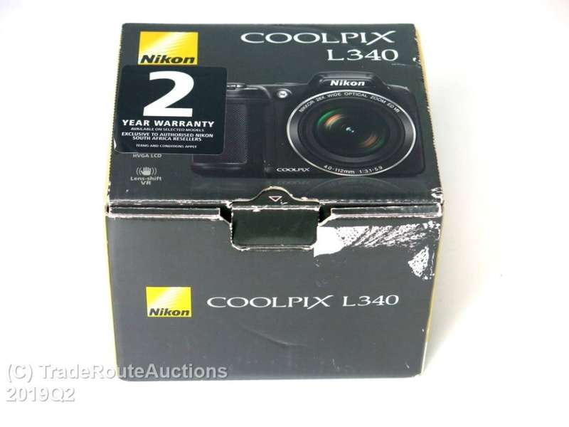Nikon CoolPix L340 | 20 MegaPixels Digital Camera | 28x Optical Zoom HD | (Black)