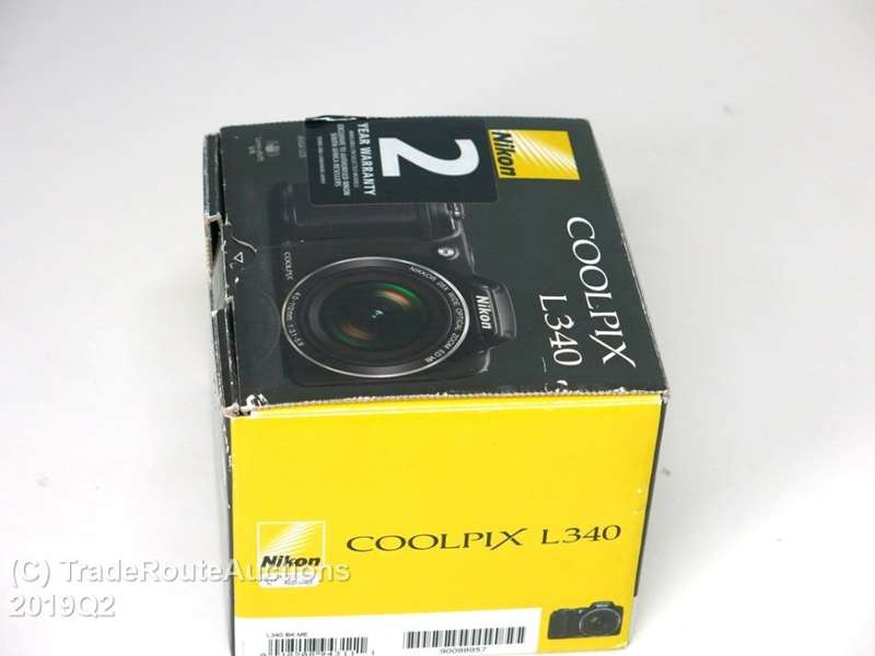 Nikon CoolPix L340 | 20 MegaPixels Digital Camera | 28x Optical Zoom HD | (Black)