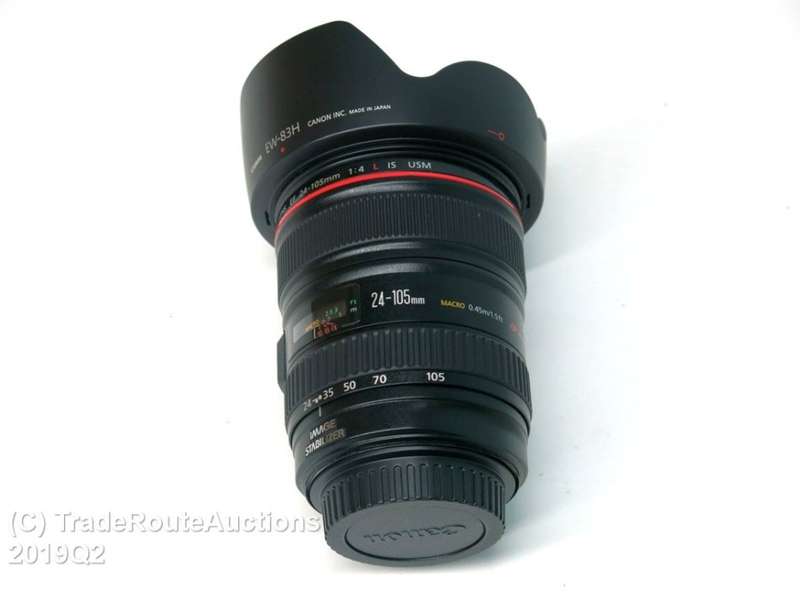 CANON EF 24-105mm F4L IS USM IMAGE STABILIZER ULTRASONIC ZOOM Lens for CANON Digital SLR Cameras
