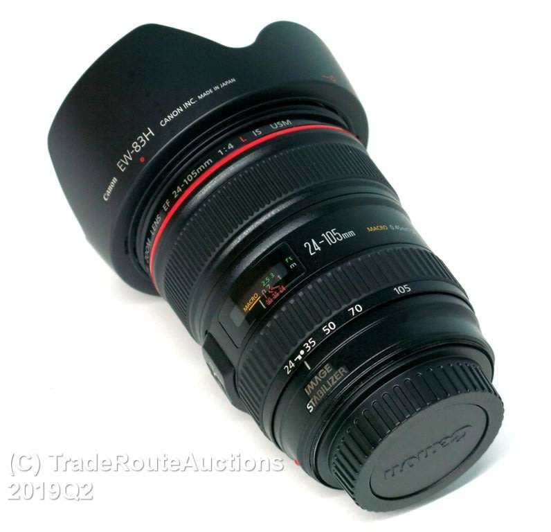 CANON EF 24-105mm F4L IS USM IMAGE STABILIZER ULTRASONIC ZOOM Lens for CANON Digital SLR Cameras