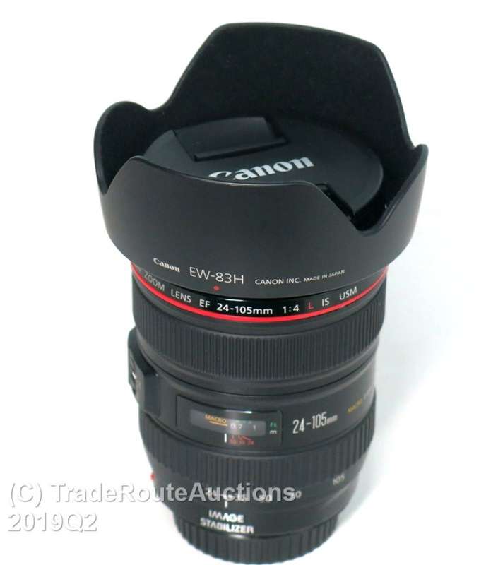 CANON EF 24-105mm F4L IS USM IMAGE STABILIZER ULTRASONIC ZOOM Lens for CANON Digital SLR Cameras
