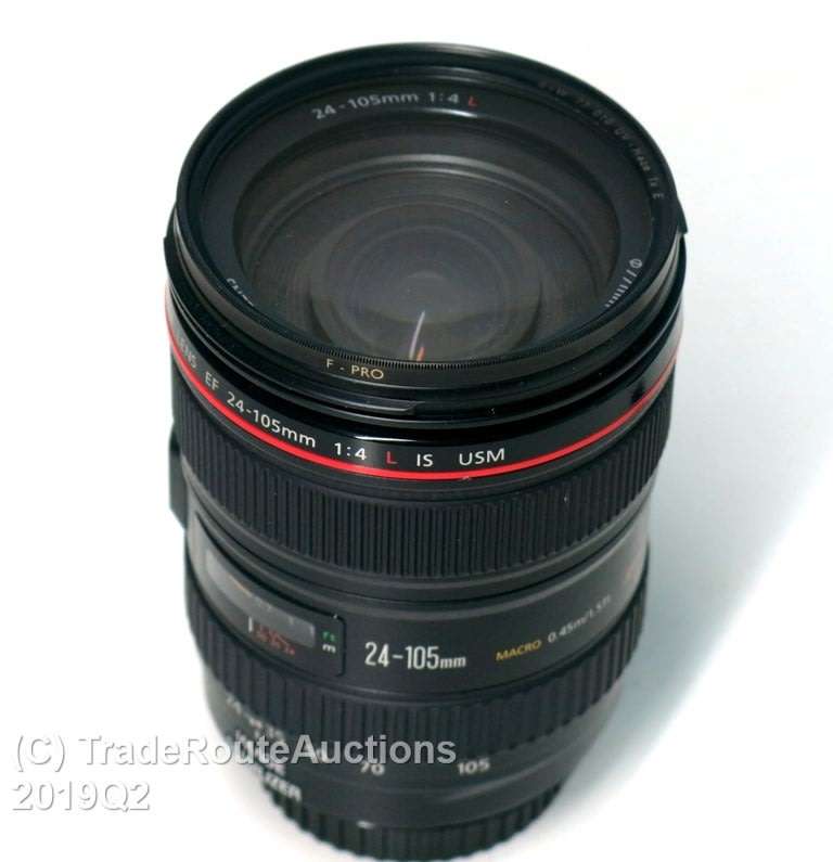 CANON EF 24-105mm F4L IS USM IMAGE STABILIZER ULTRASONIC ZOOM Lens for CANON Digital SLR Cameras