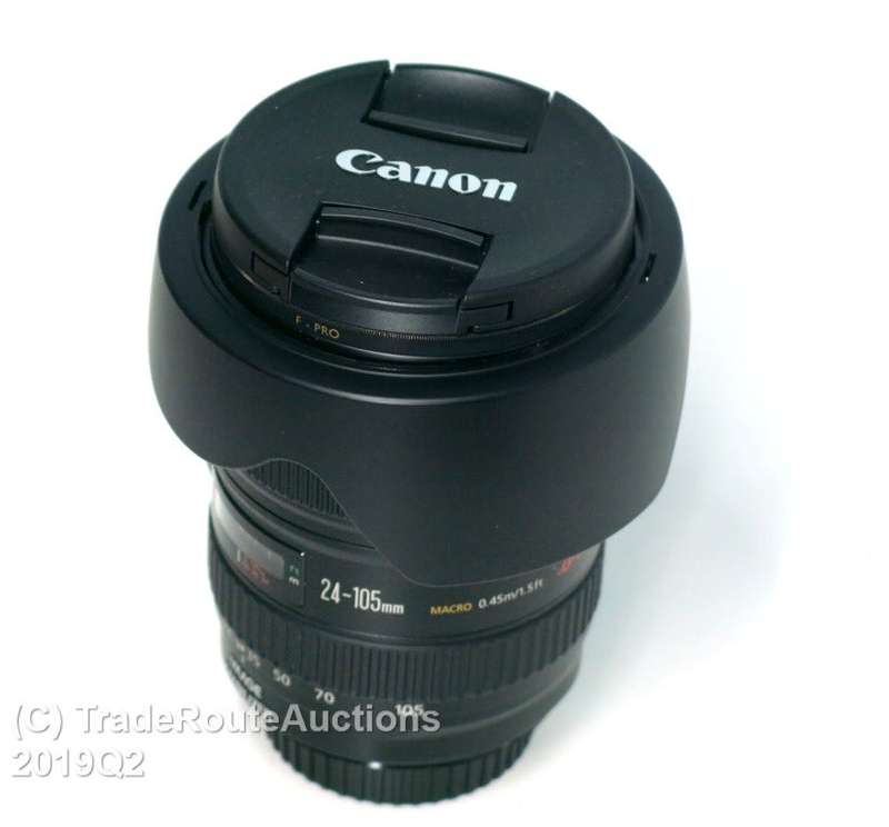 CANON EF 24-105mm F4L IS USM IMAGE STABILIZER ULTRASONIC ZOOM Lens for CANON Digital SLR Cameras