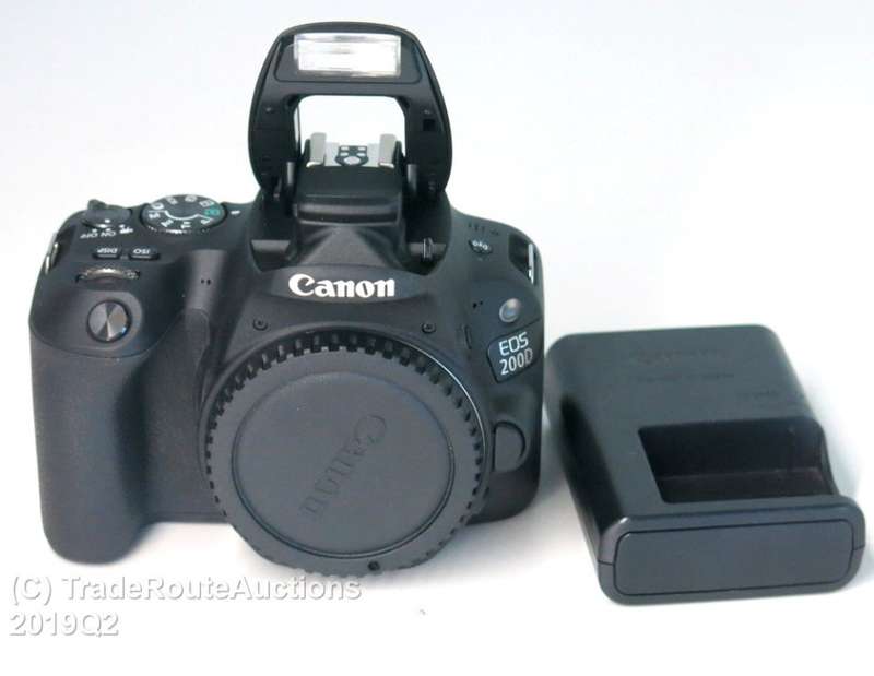 Canon EOS 200D DSLR Camera (Body Only) - 24.2MP - DIGIC 7 - Built-In Wi-Fi with NFC and Bluetooth
