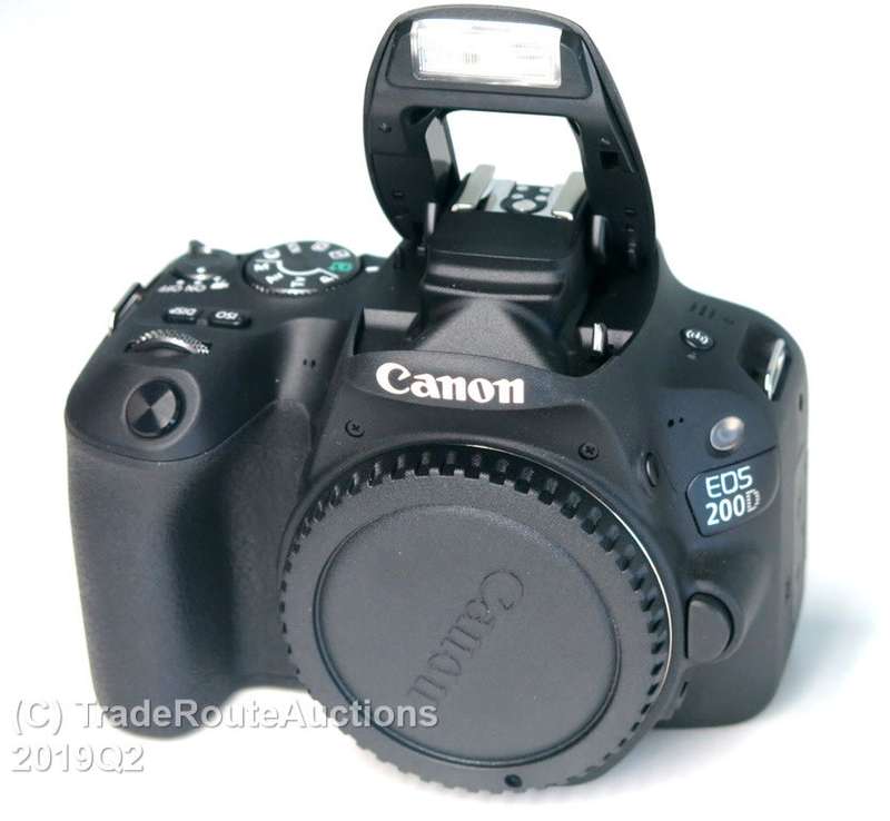 Canon EOS 200D DSLR Camera (Body Only) - 24.2MP - DIGIC 7 - Built-In Wi-Fi with NFC and Bluetooth