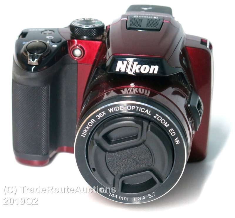 Nikon Coolpix P500 12.1MP Digital Camera with 36x Optical Zoom [ RED ]