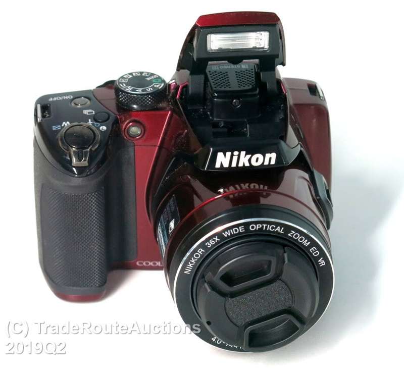 Nikon Coolpix P500 12.1MP Digital Camera with 36x Optical Zoom [ RED ]