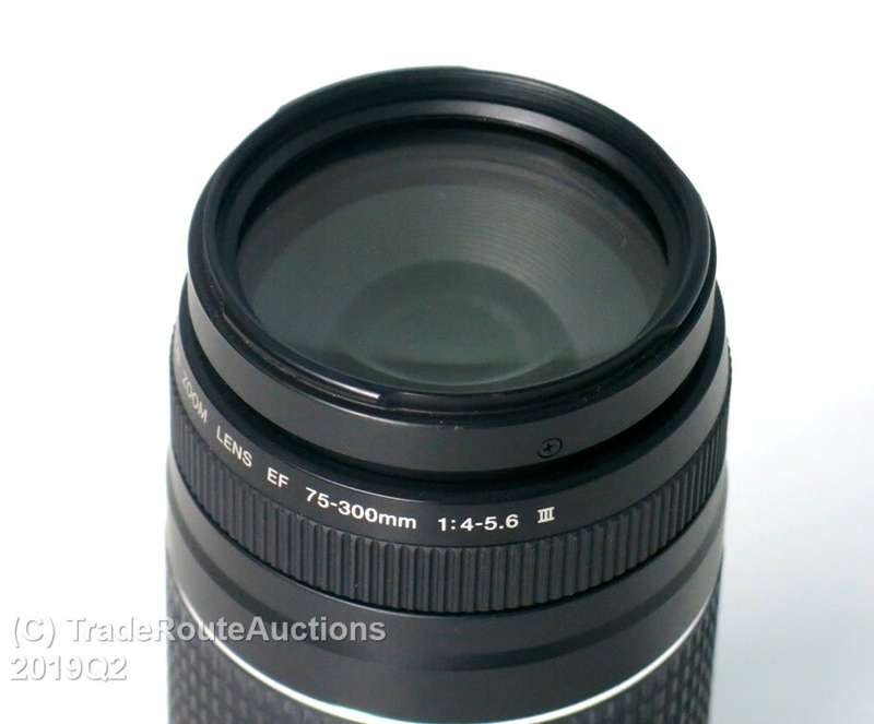 CANON EF 75-300MM 4-5.6 MARK III TELEPHOTO ZOOM LENS for 600D, 650D, 700D, 750D 1200D 1300D Etc