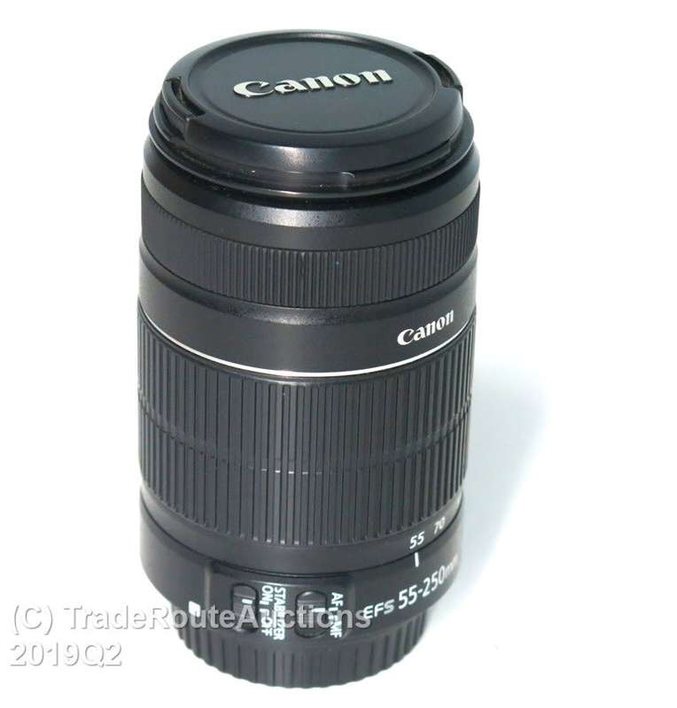 Canon EF-S 55-250m IS (Image Stabilizer) Mark ii Lens for Canon DSLR Cameras