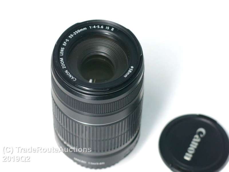 Canon EF-S 55-250m IS (Image Stabilizer) Mark ii Lens for Canon DSLR Cameras