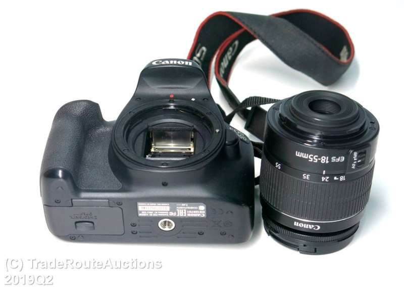 Canon 4000D DSLR Camera and EF-S 18-55 mm f/3.5-5.6 III Lens Kit