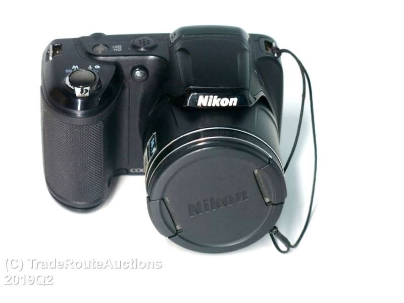 Nikon Coolpix L320 16.1MP Digital Camera with 26x Optical Zoom [ BLACK ] 720p HD Video