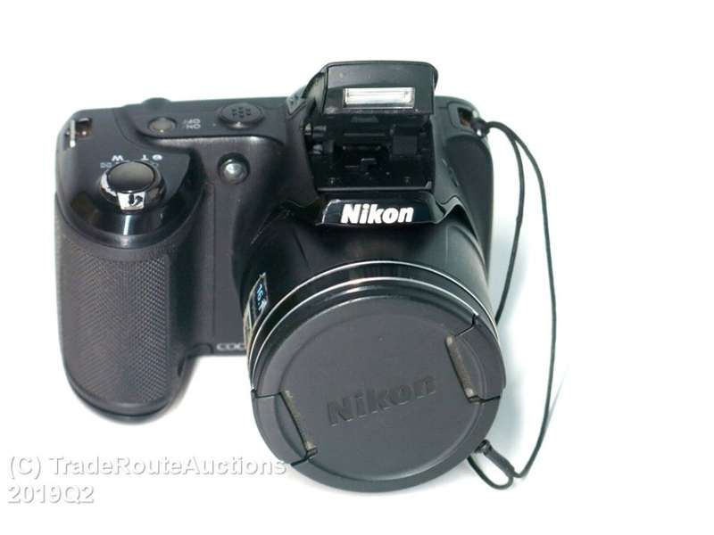 Nikon Coolpix L320 16.1MP Digital Camera with 26x Optical Zoom [ BLACK ] 720p HD Video