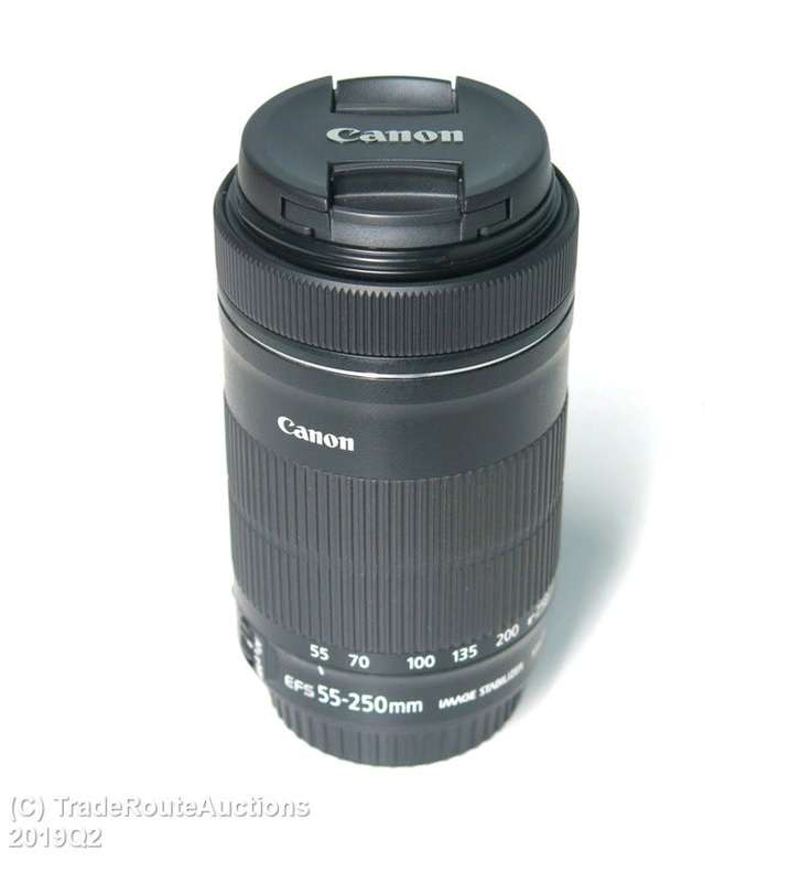 Canon EF-S 55-250m IS (Image Stabilizer) STM  Lens for Canon DSLR Cameras