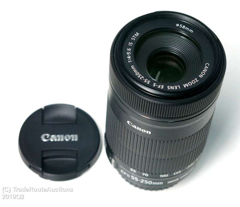 Canon EF-S 55-250m IS (Image Stabilizer) STM  Lens for Canon DSLR Cameras