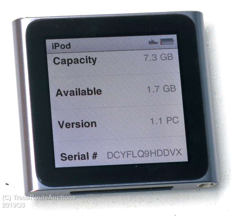 Apple iPod nano 6th Generation (8GB) (Graphite) MC688