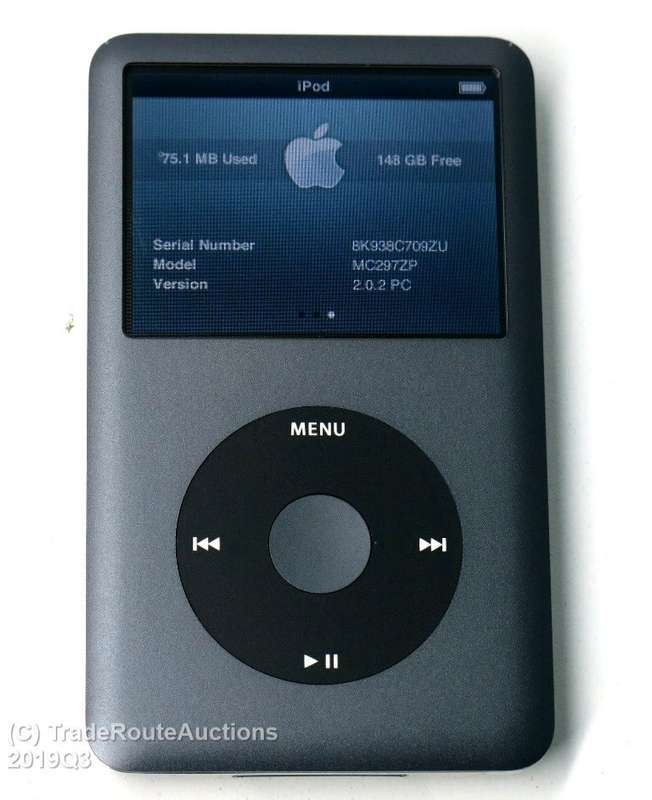 Apple IPod Classic 160GB [ MC297 ] *** 7th Generation **** IPOD 160GB BLACK 2.5" LCD Screen