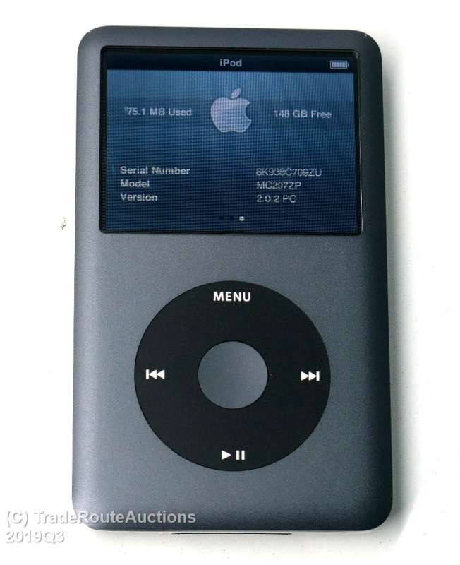 Apple IPod Classic 160GB [ MC297 ] *** 7th Generation **** IPOD 160GB BLACK 2.5" LCD Screen
