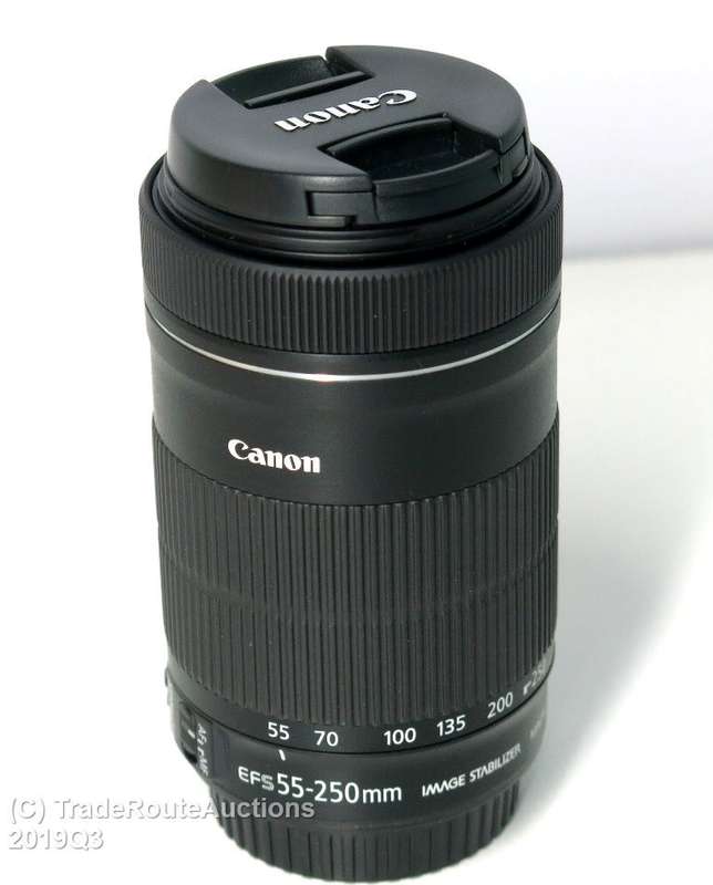 Canon EF-S 55-250m IS (Image Stabilizer) STM  Lens for Canon DSLR Cameras