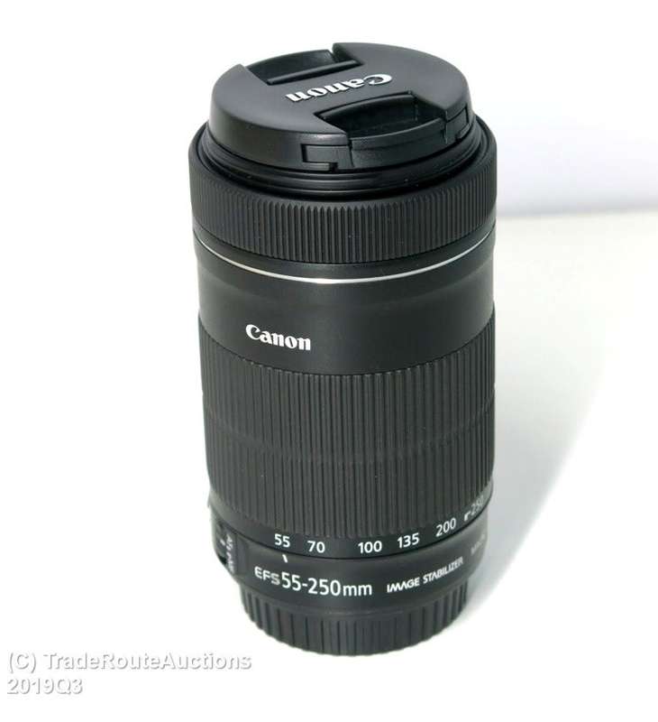 Canon EF-S 55-250m IS (Image Stabilizer) STM  Lens for Canon DSLR Cameras