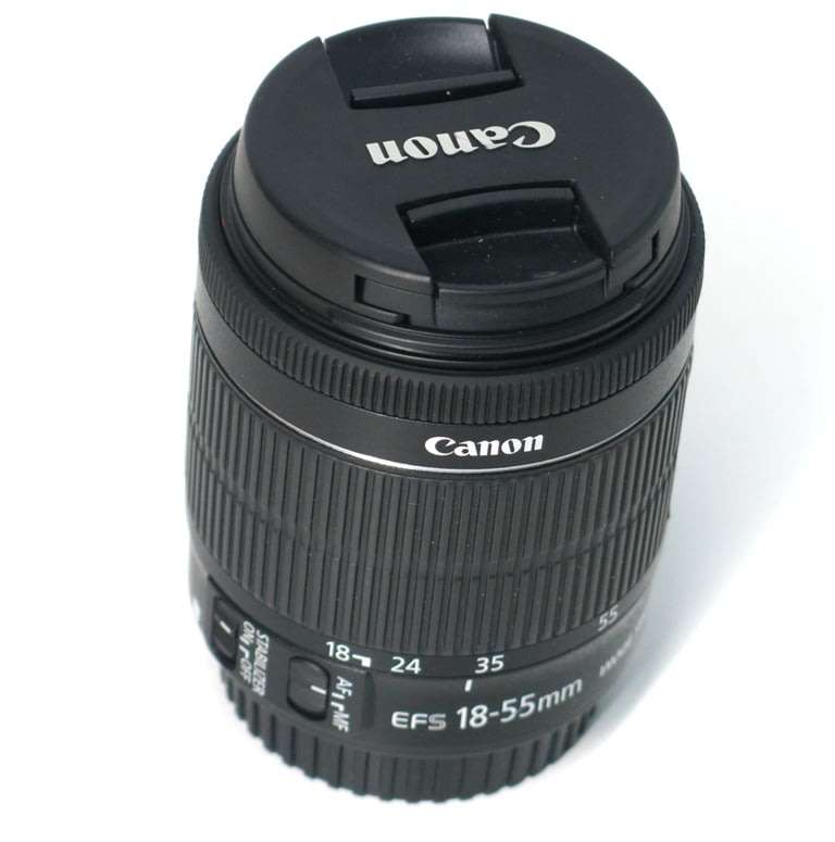 Canon EF-S 18-55mm f/3.5-5.6 IS (IMAGE STABILIZER) STM Camera Lens for Canon Digital SLR Cameras