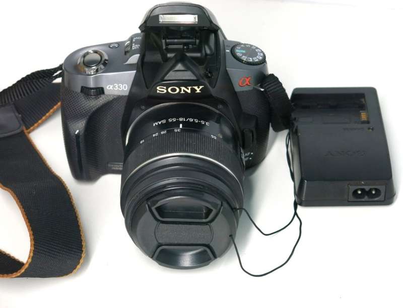 SONY ALPHA A290 DIGITAL SLR CAMERA  14.2MP + 18-55 LENS Professional Digital Camera Kit