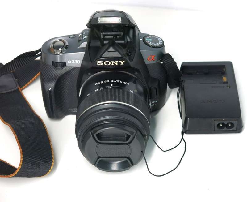 SONY ALPHA A290 DIGITAL SLR CAMERA  14.2MP + 18-55 LENS Professional Digital Camera Kit