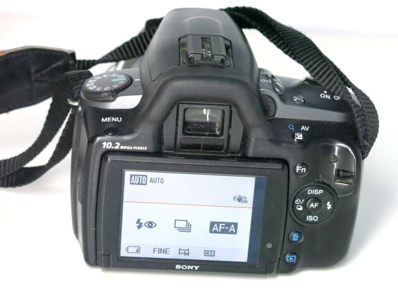 SONY ALPHA A290 DIGITAL SLR CAMERA  14.2MP + 18-55 LENS Professional Digital Camera Kit