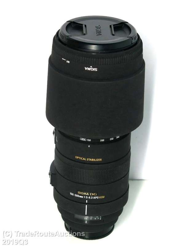 SIGMA 150-500mm F5-6.3 APO DG OS (OPTICAL STABILIZER) ZOOM Lens for SONY / MINOLTA DSLR Cameras