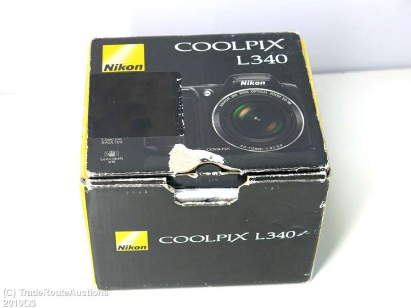 Nikon CoolPix L340 | 20 MegaPixels Digital Camera | 28x Optical Zoom HD | (Black)