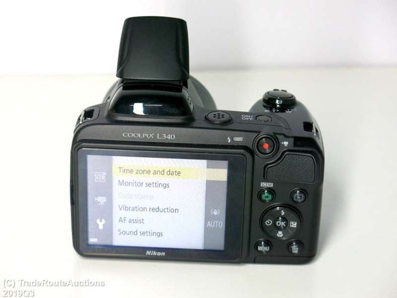 Nikon CoolPix L340 | 20 MegaPixels Digital Camera | 28x Optical Zoom HD | (Black)