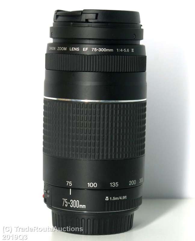 CANON EF 75-300MM 4-5.6 MARK III TELEPHOTO ZOOM LENS for 600D, 650D, 700D, 750D 1200D 1300D Etc