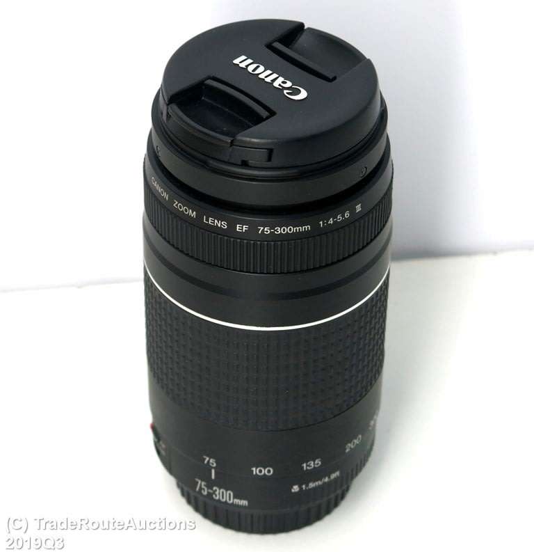 CANON EF 75-300MM 4-5.6 MARK III TELEPHOTO ZOOM LENS for 600D, 650D, 700D, 750D 1200D 1300D Etc