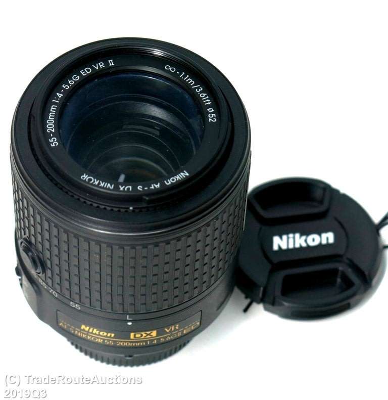 Nikon AF-S DX NIKKOR 55-200mm f/4-5.6G ED VR II LENS For Nikon DSLR Cameras