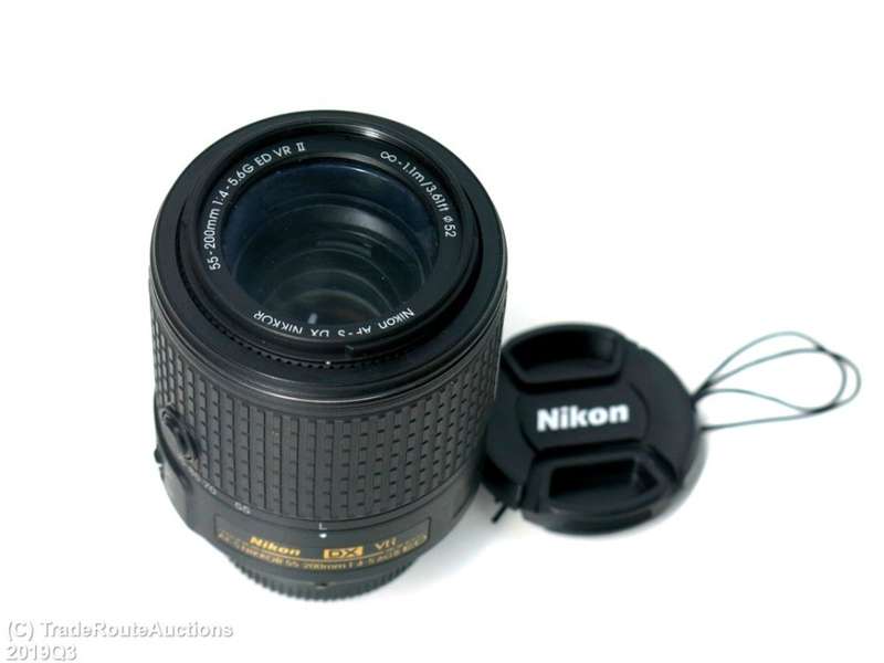 Nikon AF-S DX NIKKOR 55-200mm f/4-5.6G ED VR II LENS For Nikon DSLR Cameras